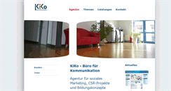 Desktop Screenshot of kiko.de